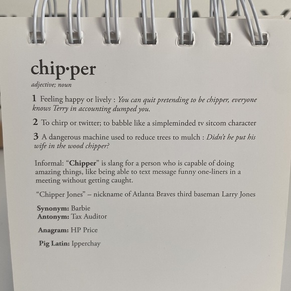 THE DAILY MOOD Desktop Flipchart - 47 Moods- Desk Accessories - Picture 6 of 8